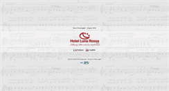 Desktop Screenshot of hotellunarossa.it