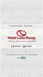 Mobile Screenshot of hotellunarossa.it